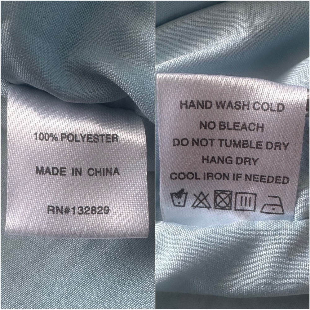 Superdown Dress Dina Mini Sequins Light Blue Star Embellished S NWT New - Picture 10 of 13